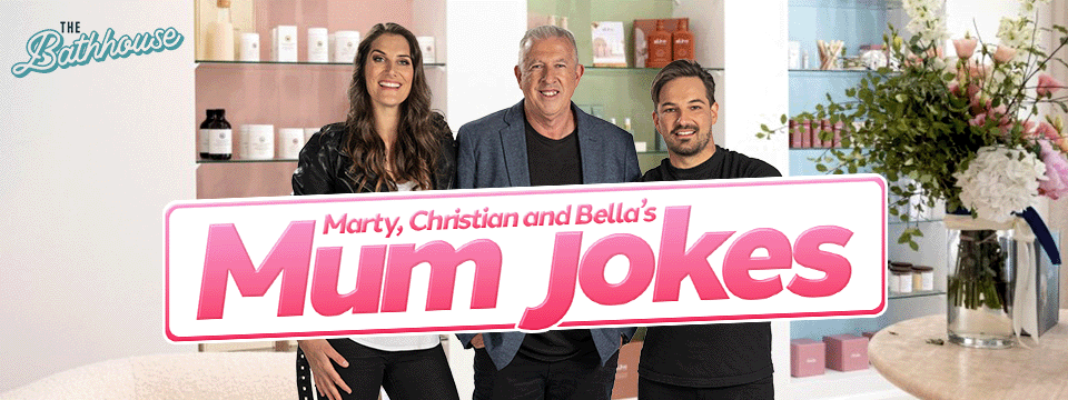 Call Marty, Christian and Bella all this week and tell them your best mum joke!